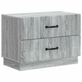 Armario de Noche con cajón Gris Sonoma 62 x 34,5 x 44,5 cm