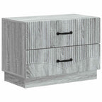 Armario de Noche con cajón Gris Sonoma 62 x 34,5 x 44,5 cm