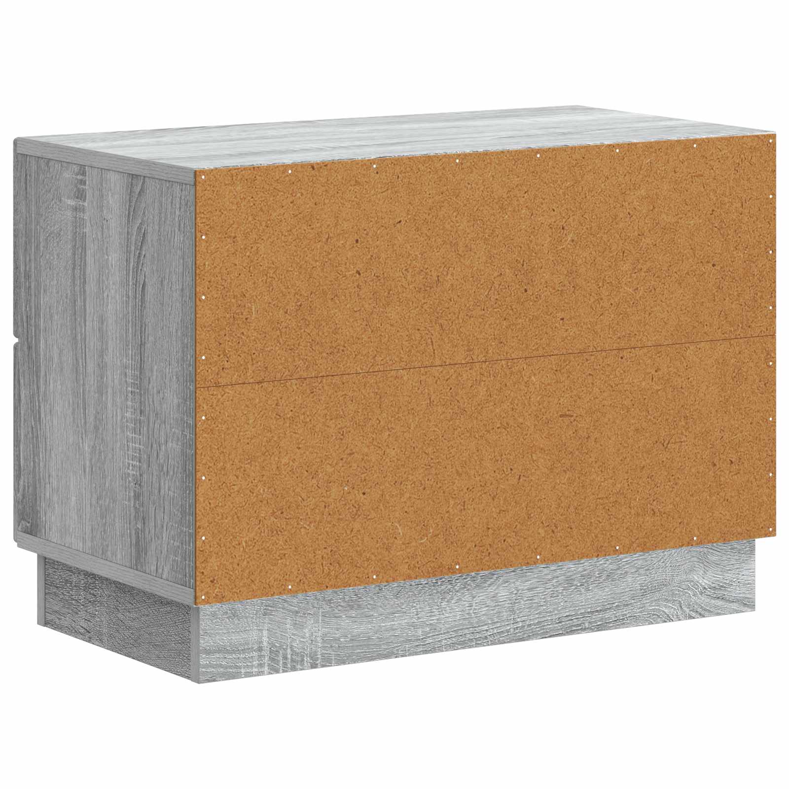 Armario de Noche con cajón Gris Sonoma 62 x 34,5 x 44,5 cm
