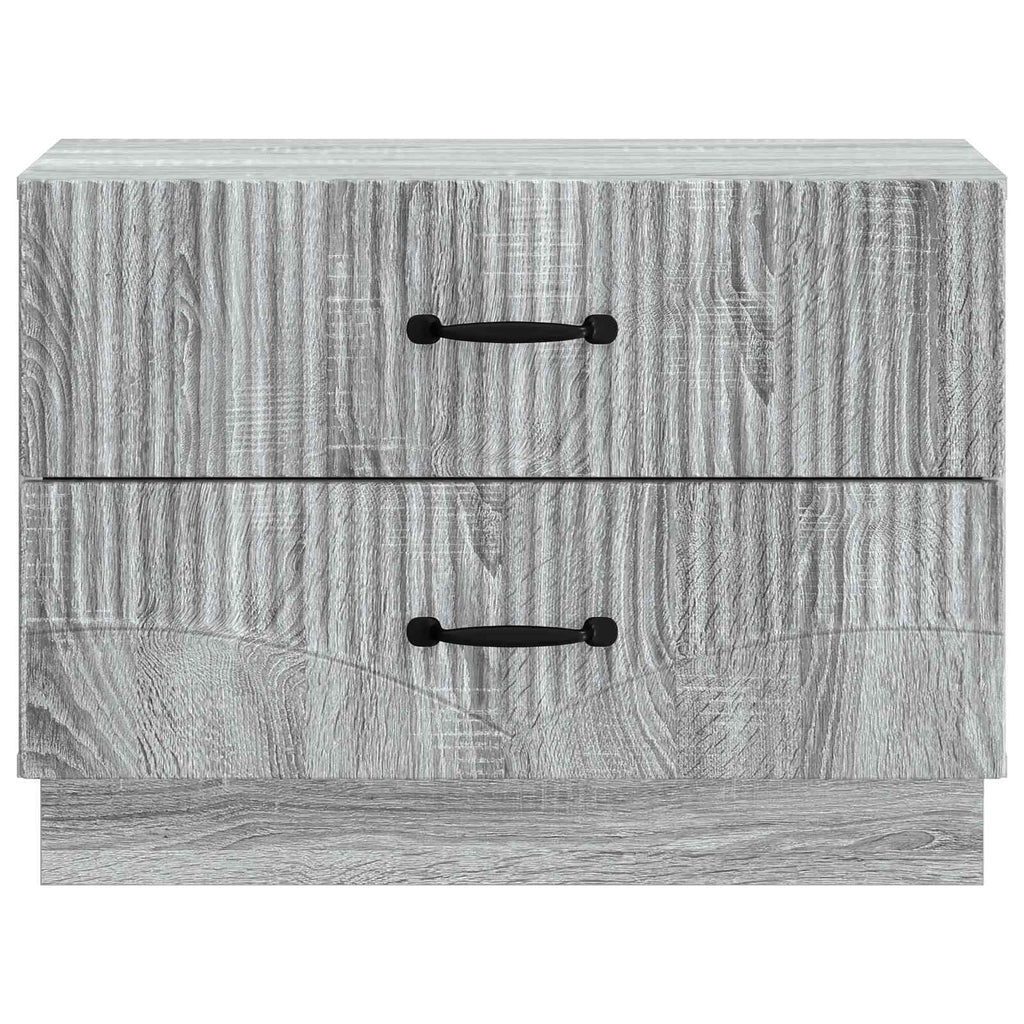 Armario de Noche con cajón Gris Sonoma 62 x 34,5 x 44,5 cm