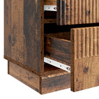 Armario de Noche Madera envejecida 62 x 34,5 x 44,5 cm