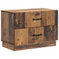Armario de Noche Madera envejecida 62 x 34,5 x 44,5 cm