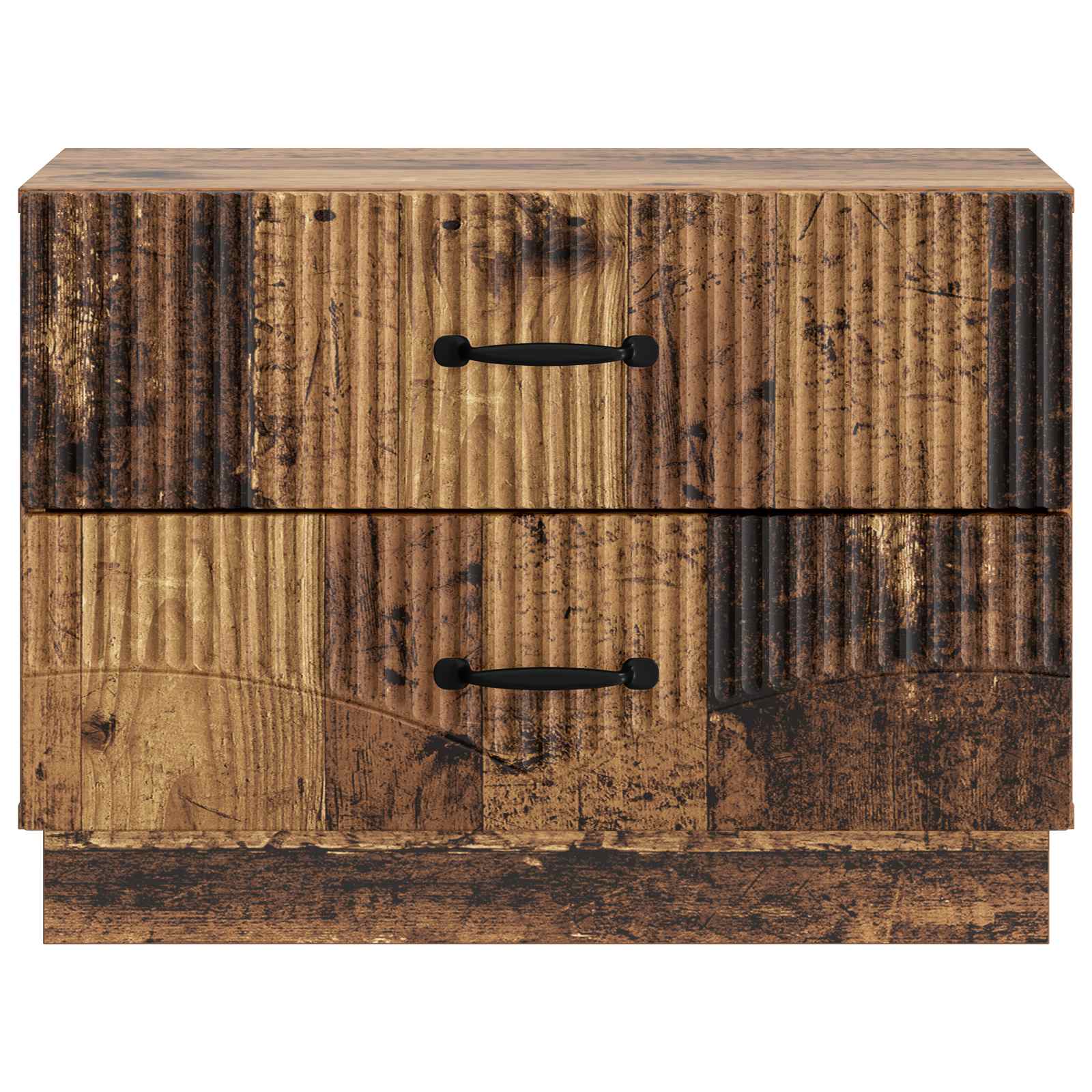 Armario de Noche Madera envejecida 62 x 34,5 x 44,5 cm