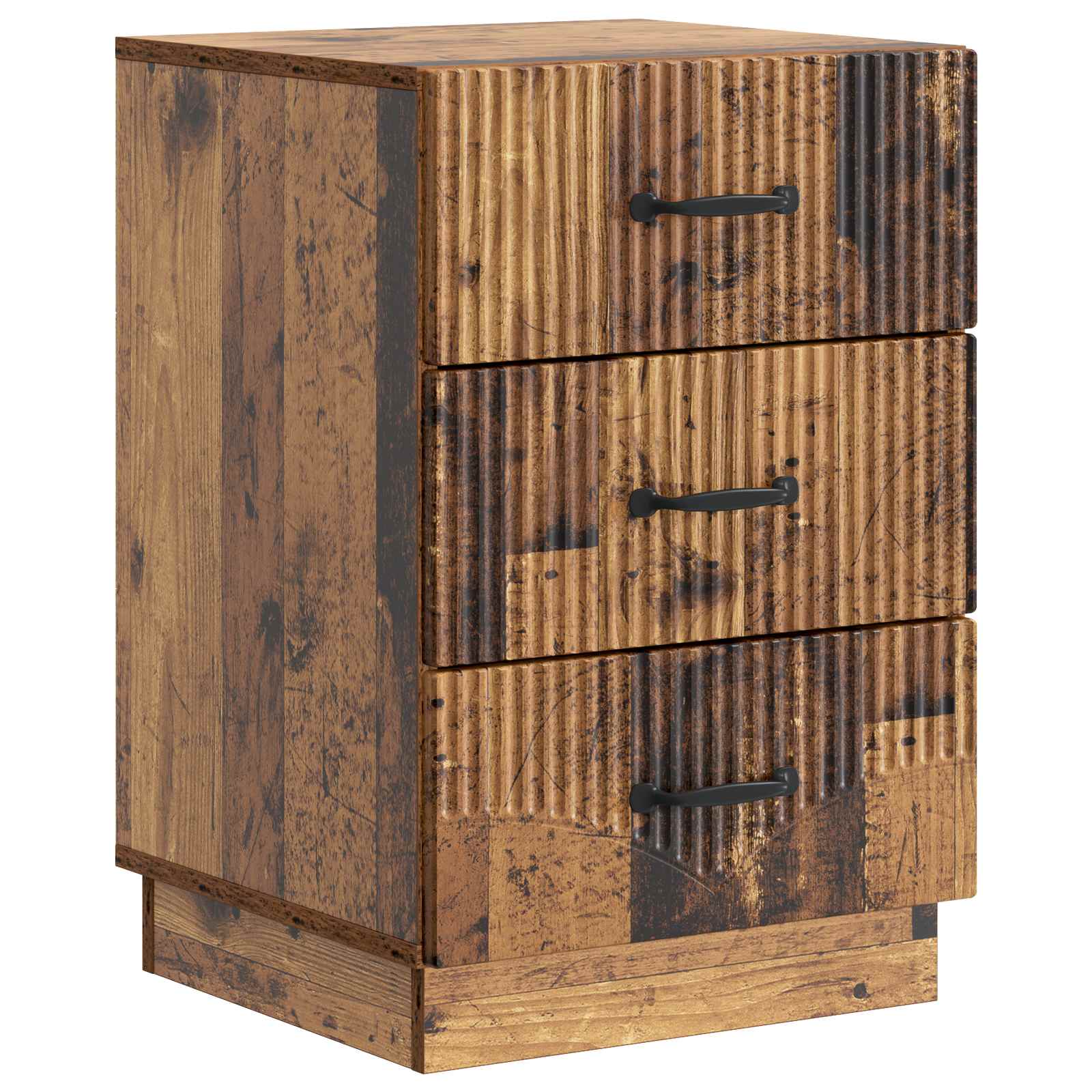 Armario de Noche con cajón Brillante 43 x 41 x 63,5 cm