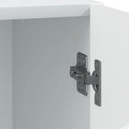 Mesita de Noche 2 pcs Blanco 43 x 34,5 x 47 cm
