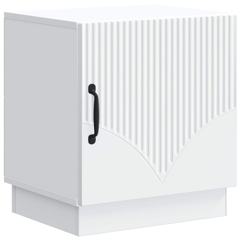 Mesita de Noche 2 pcs Blanco 43 x 34,5 x 47 cm