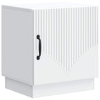 Mesita de Noche 2 pcs Blanco 43 x 34,5 x 47 cm