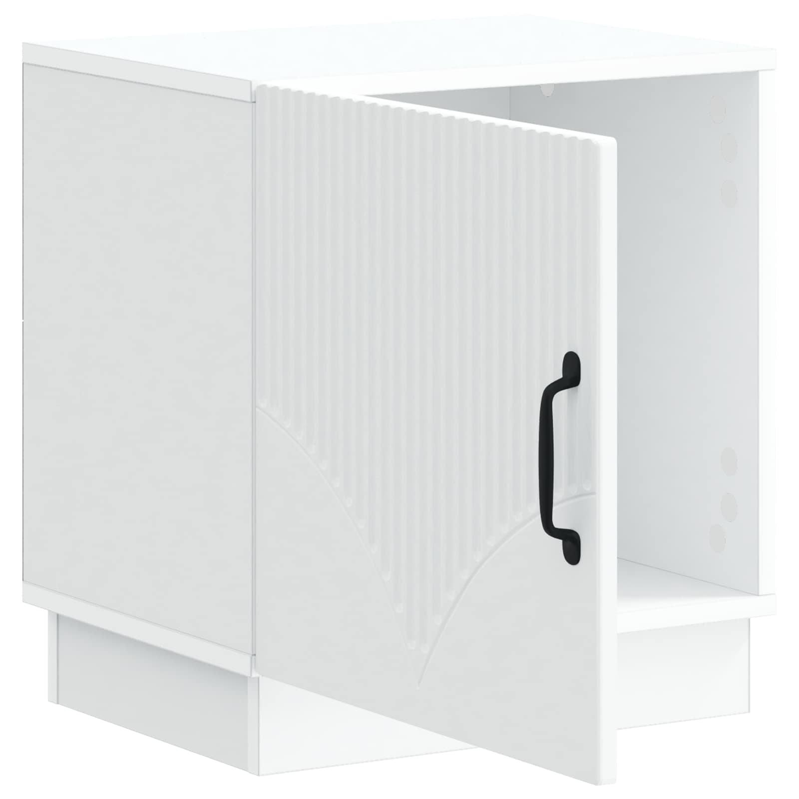 Mesita de Noche 2 pcs Blanco 43 x 34,5 x 47 cm