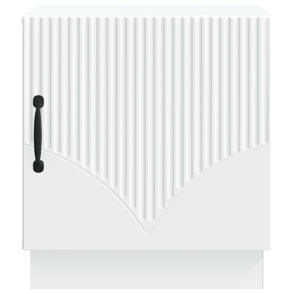 Mesita de Noche 2 pcs Blanco 43 x 34,5 x 47 cm