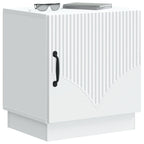 Mesita de Noche 2 pcs Blanco 43 x 34,5 x 47 cm
