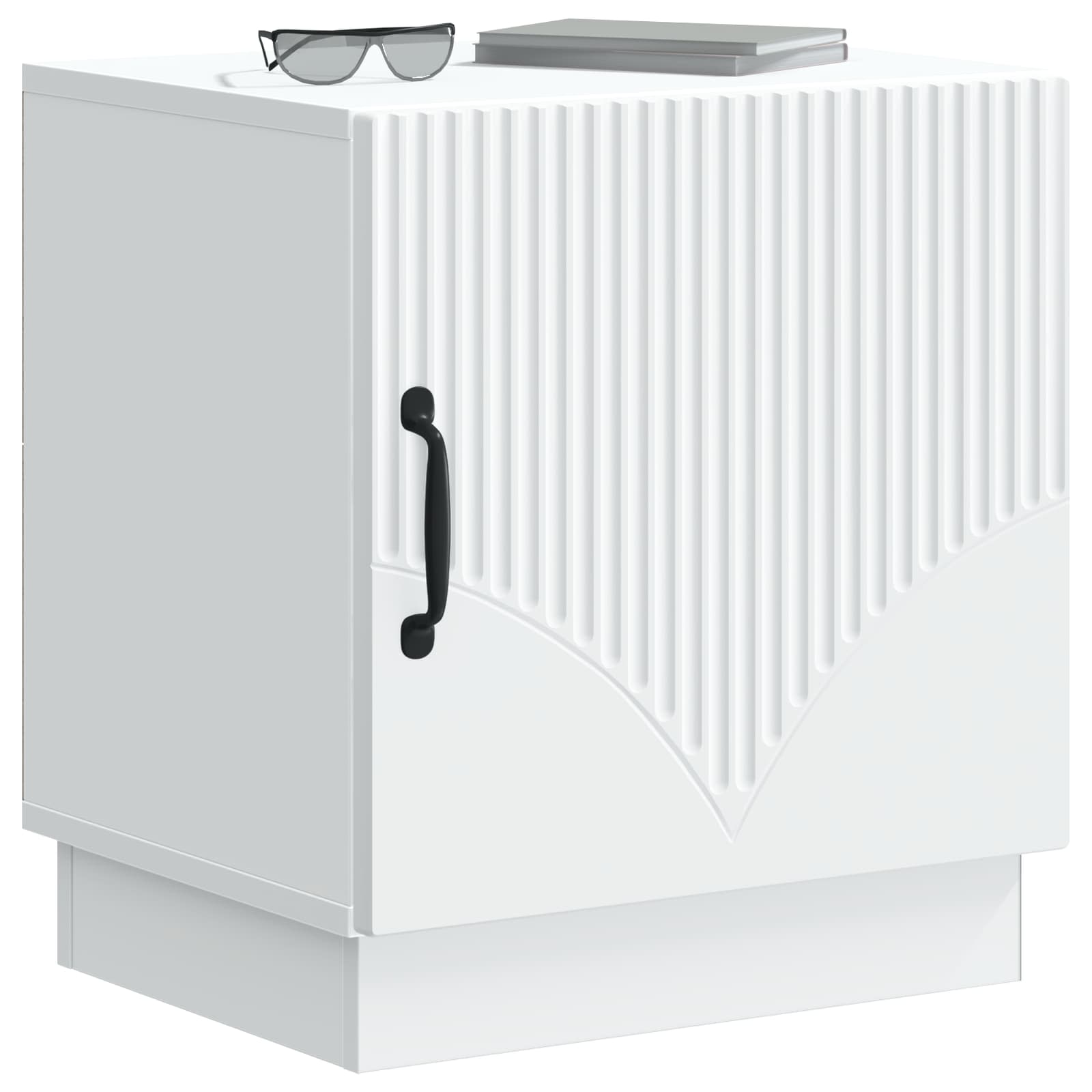 Mesita de Noche 2 pcs Blanco 43 x 34,5 x 47 cm