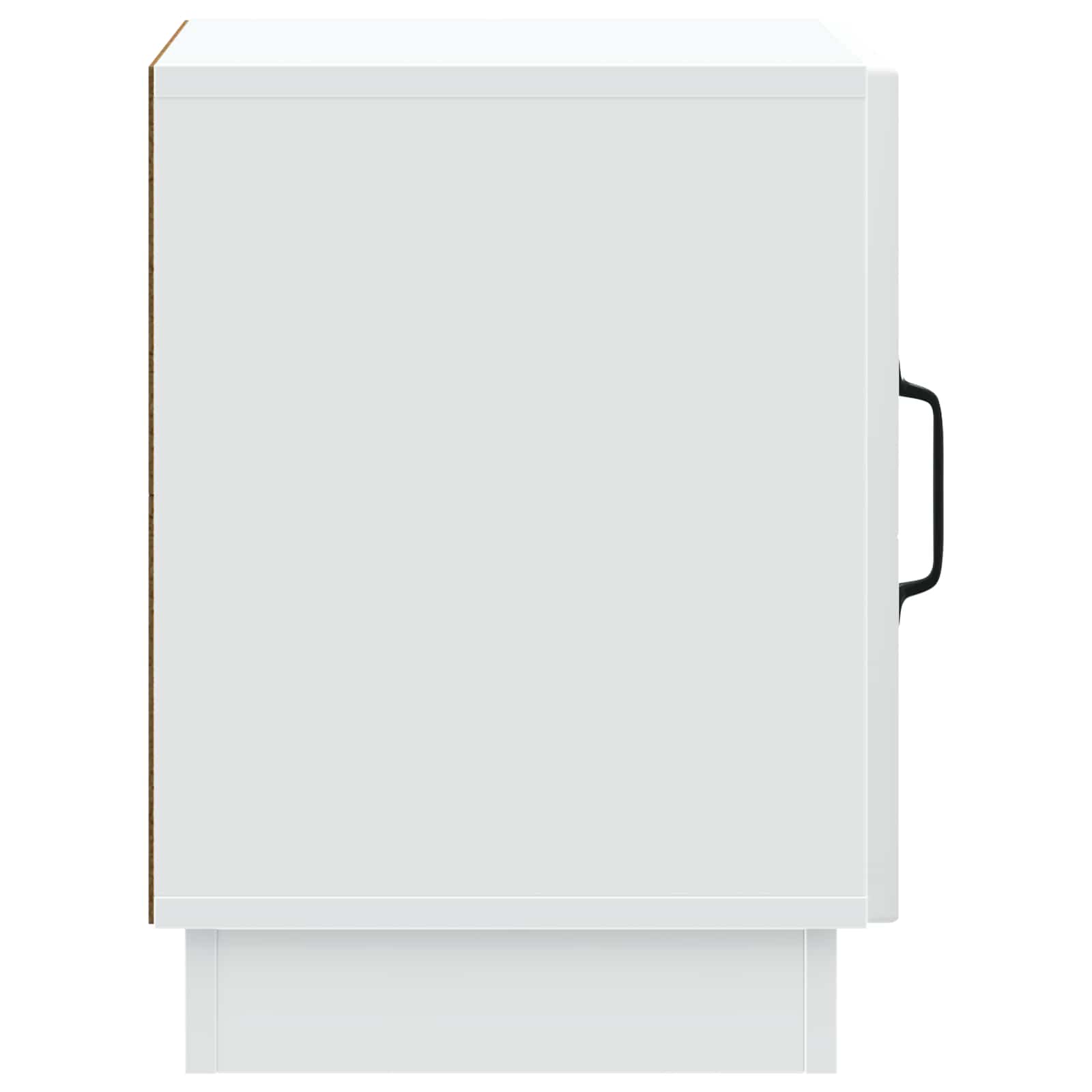 Mesita de Noche 2 pcs Blanco 43 x 34,5 x 47 cm