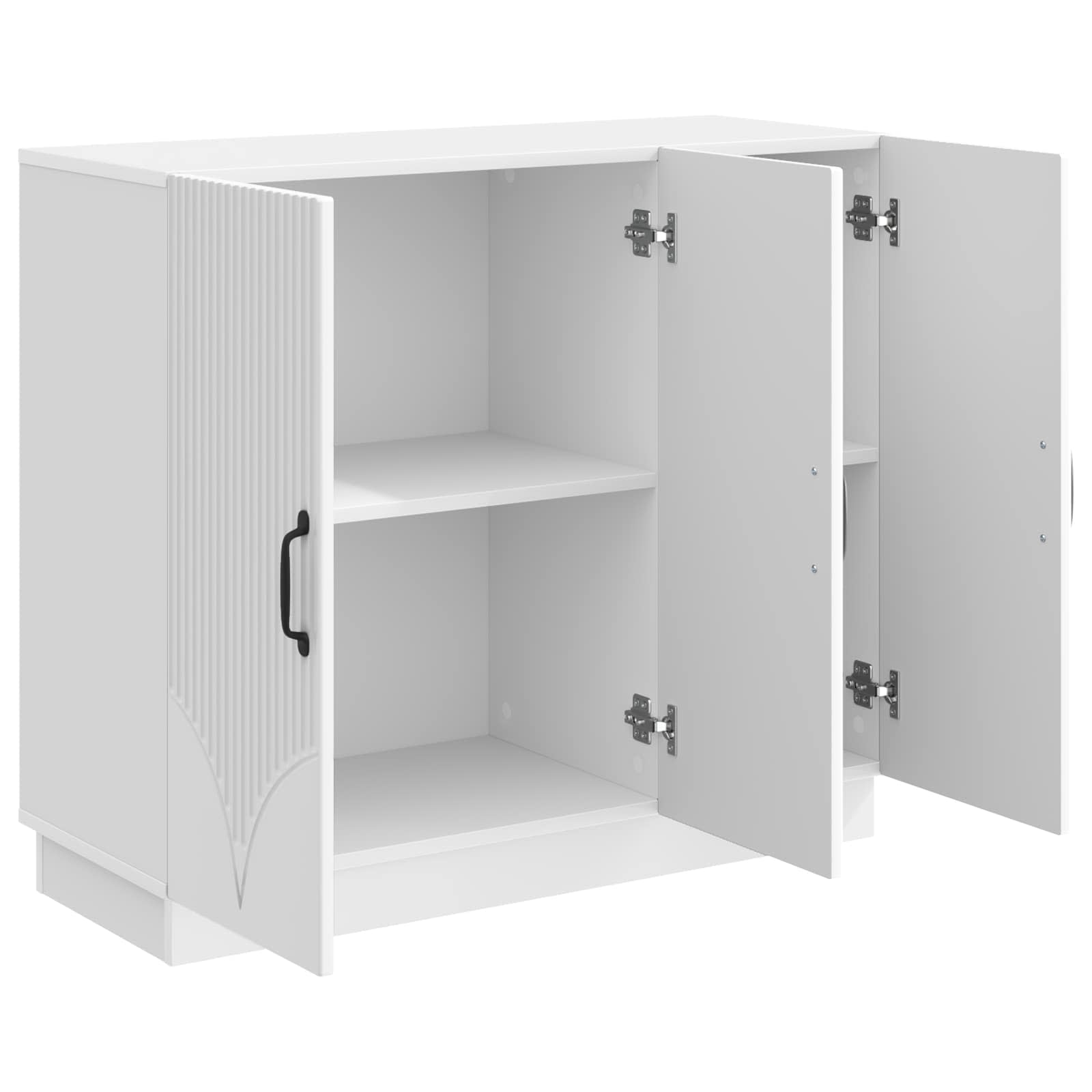 Aparador Brillante 89 x 34,5 x 77 cm Madera de Ingeniería
