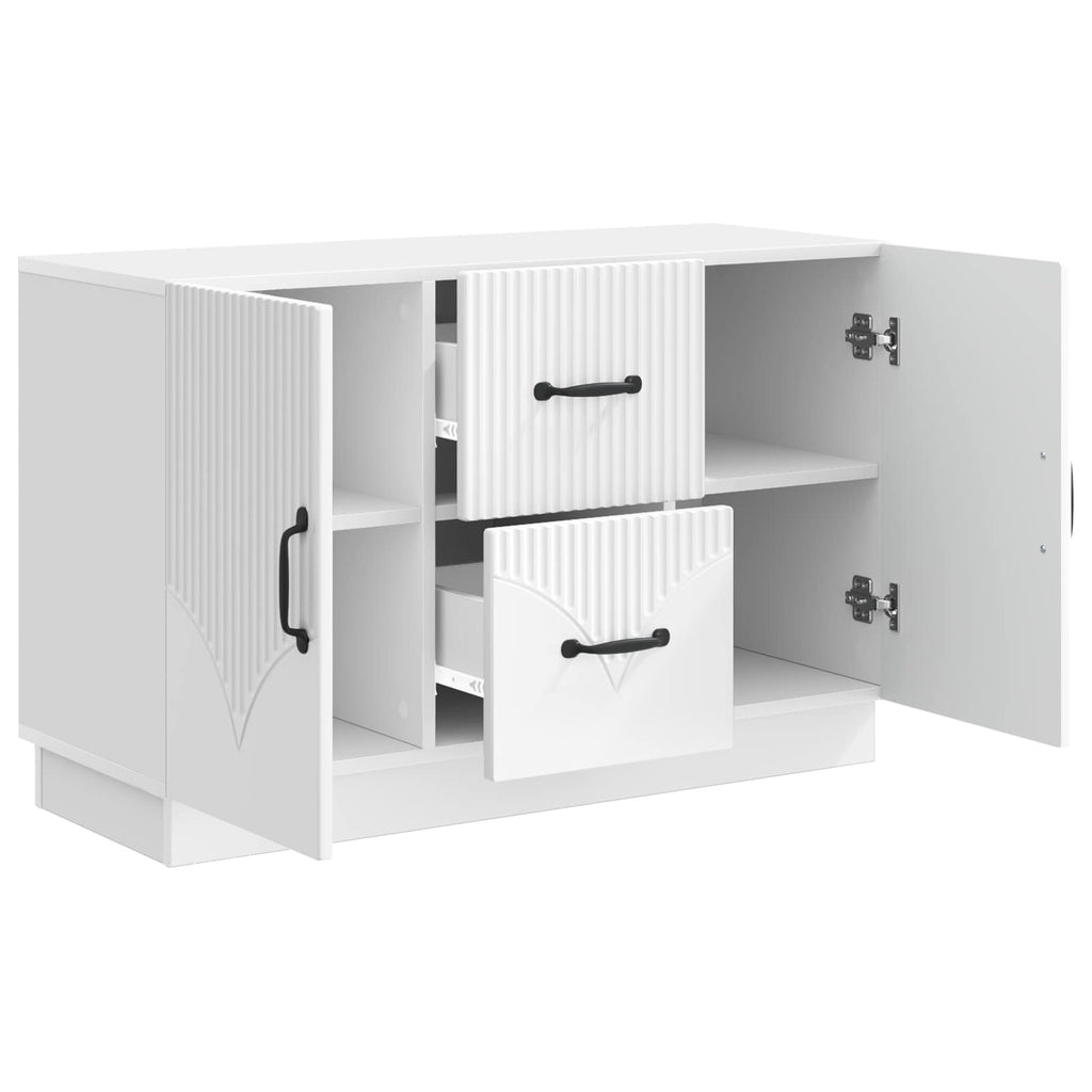 Aparador Brillante 89 x 34,5 x 57 cm Madera de Ingeniería