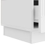 Mueble de TV Brillante 147 x 34,5 x 27 cm Madera de Ingeniería