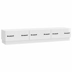 Mueble de TV Brillante 147 x 34,5 x 27 cm Madera de Ingeniería