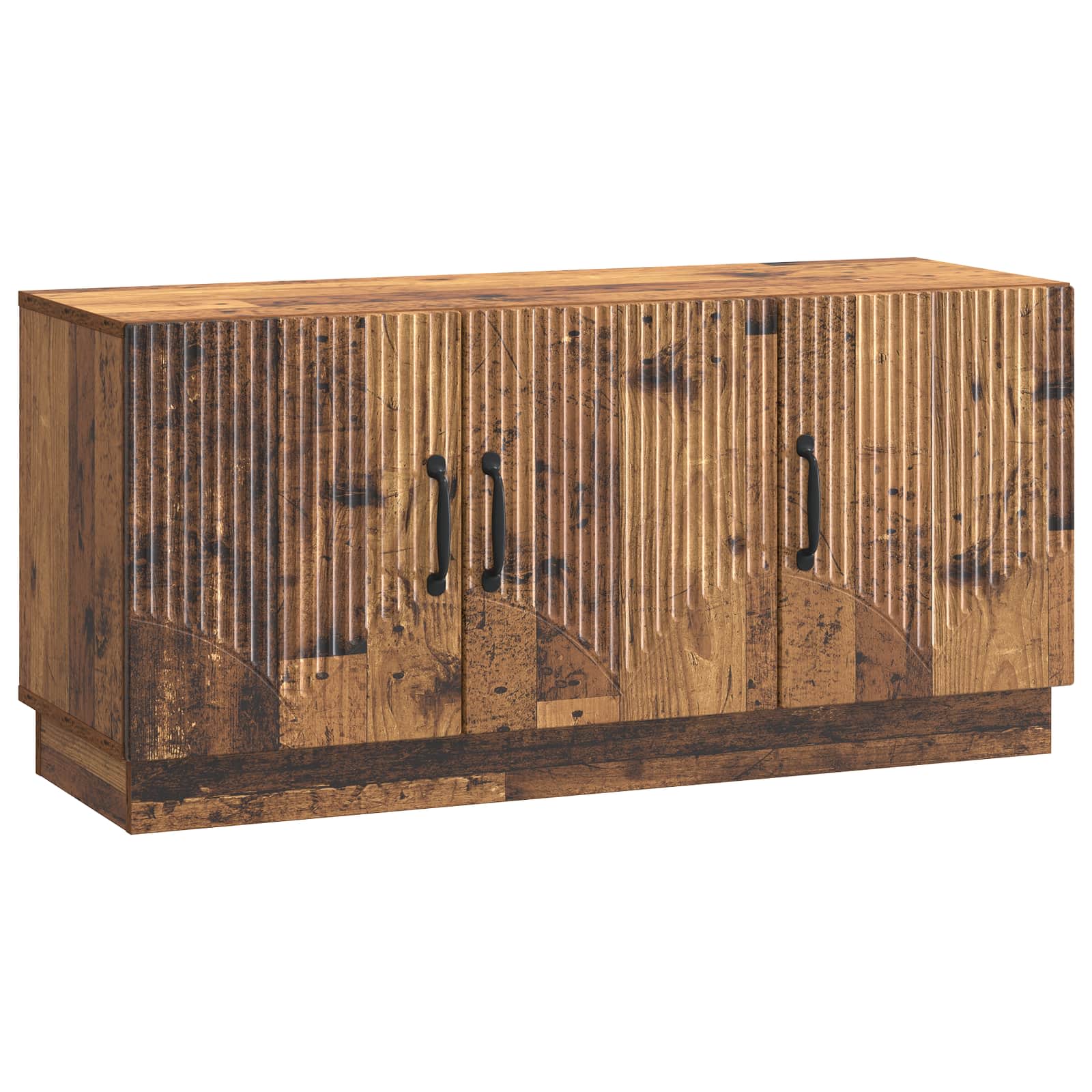 6-Piece TV Cabinet Set High Gloss Engineered Wood