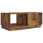 Mesa de Café Brillante 90 x 50 x 37 cm Madera de Ingeniería