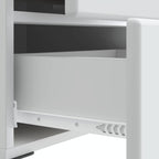 Armario de Noche 2 pcs 43 x 34,5 x 47,5 cm Madera de Ingeniería
