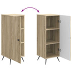 Aparador Roble Sonoma 33 x 34,5 x 90 cm Madera de Ingeniería