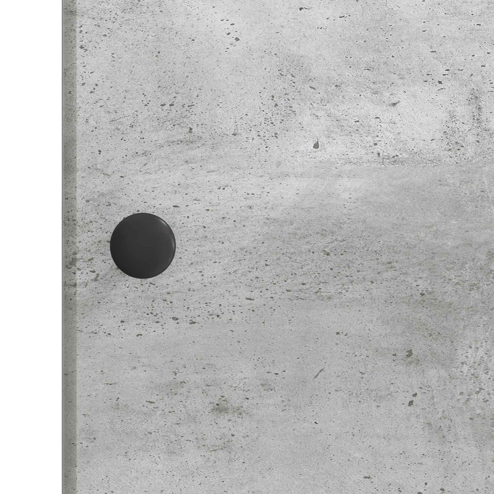Aparador Gris Hormigón 33 x 34,5 x 90 cm Madera de Ingeniería