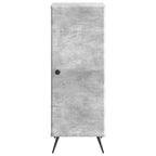 Aparador Gris Hormigón 33 x 34,5 x 90 cm Madera de Ingeniería