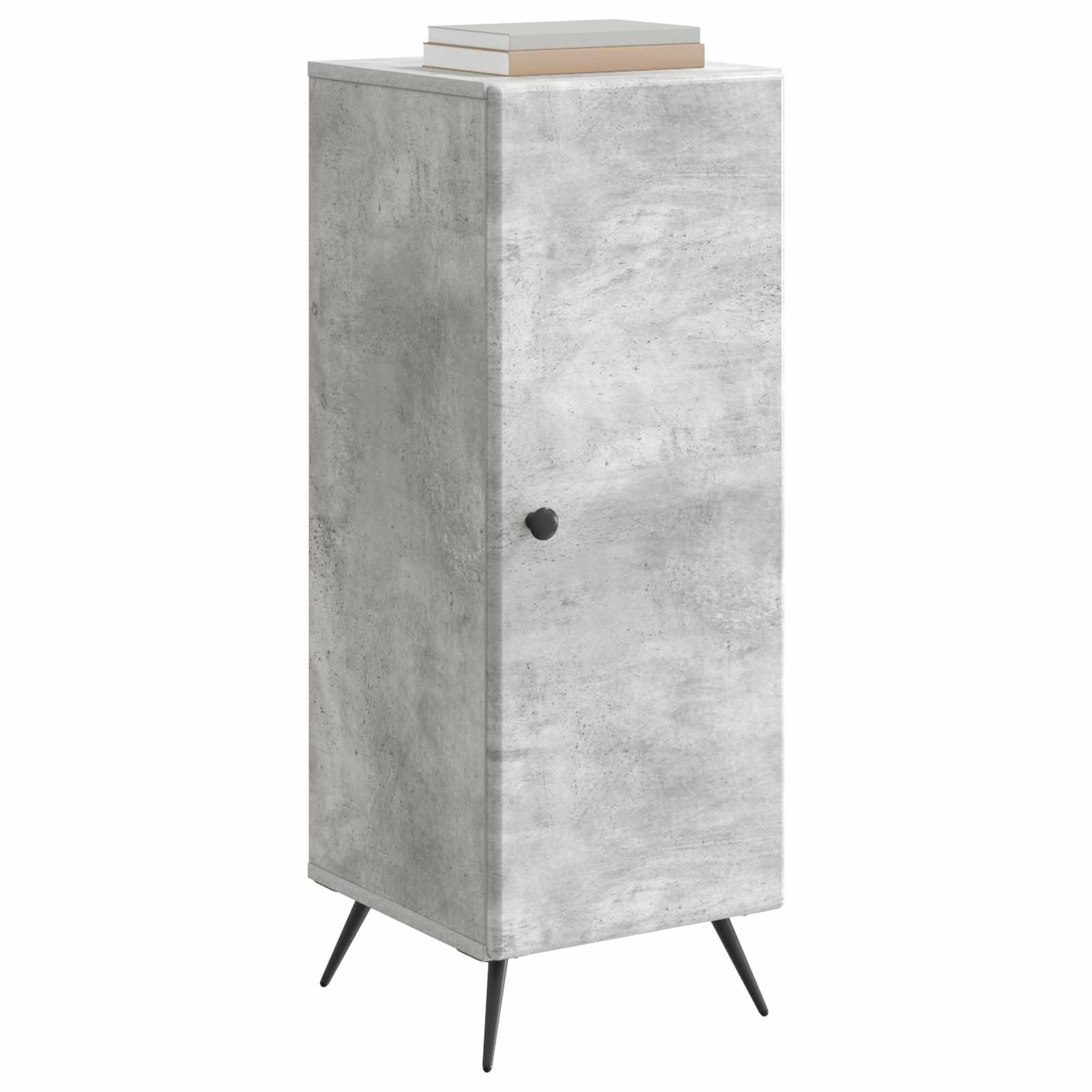 Aparador Gris Hormigón 33 x 34,5 x 90 cm Madera de Ingeniería