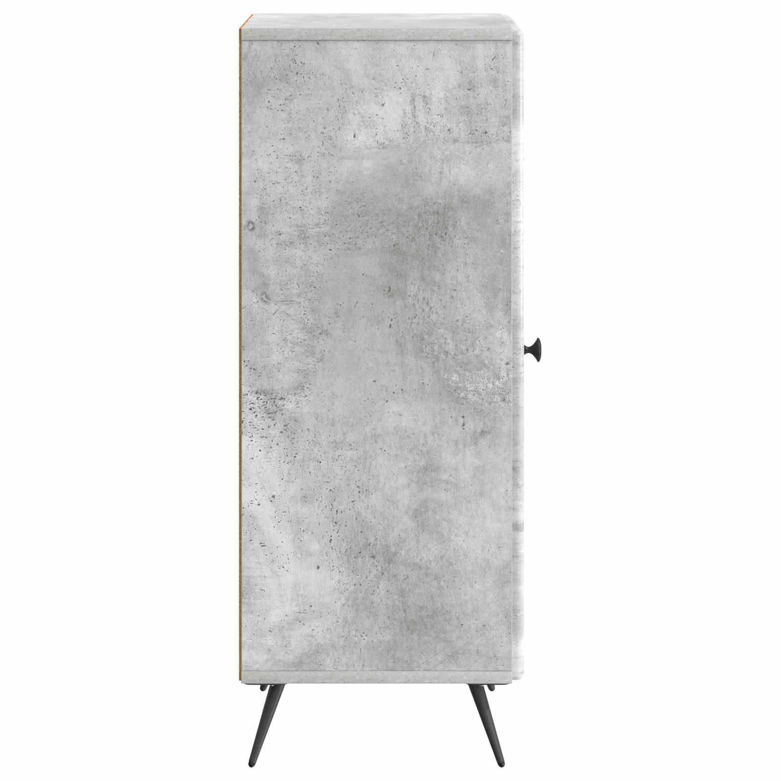 Aparador Gris Hormigón 33 x 34,5 x 90 cm Madera de Ingeniería