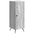Aparador Gris Sonoma 33 x 34,5 x 90 cm Madera de Ingeniería