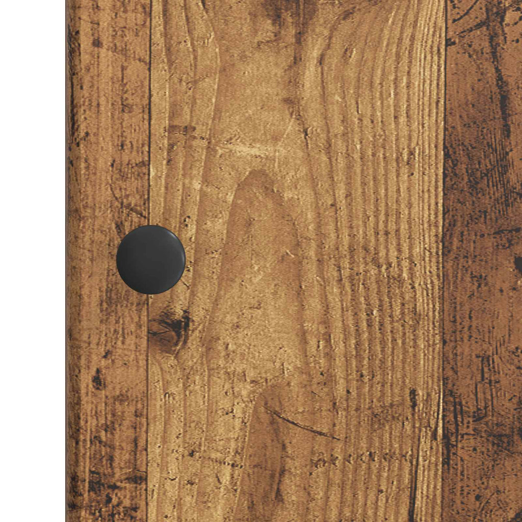 Aparador Madera envejecida 33 x 34,5 x 90 cm
