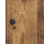 Aparador Madera envejecida 33 x 34,5 x 90 cm