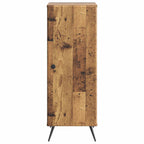 Aparador Madera envejecida 33 x 34,5 x 90 cm