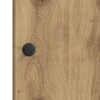 Aparador Roble Artesanal 33 x 34,5 x 90 cm Madera de Ingeniería