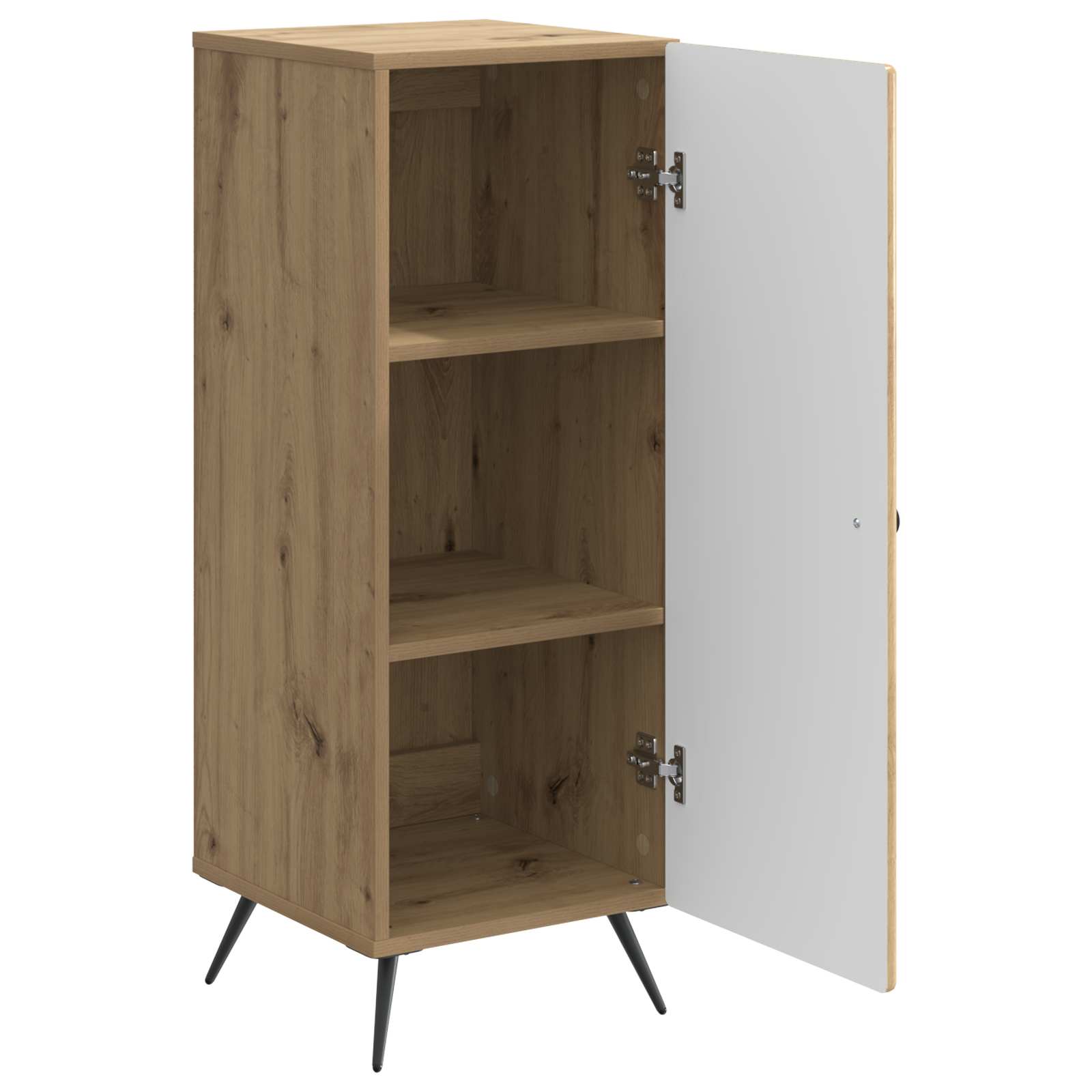 Aparador Roble Artesanal 33 x 34,5 x 90 cm Madera de Ingeniería
