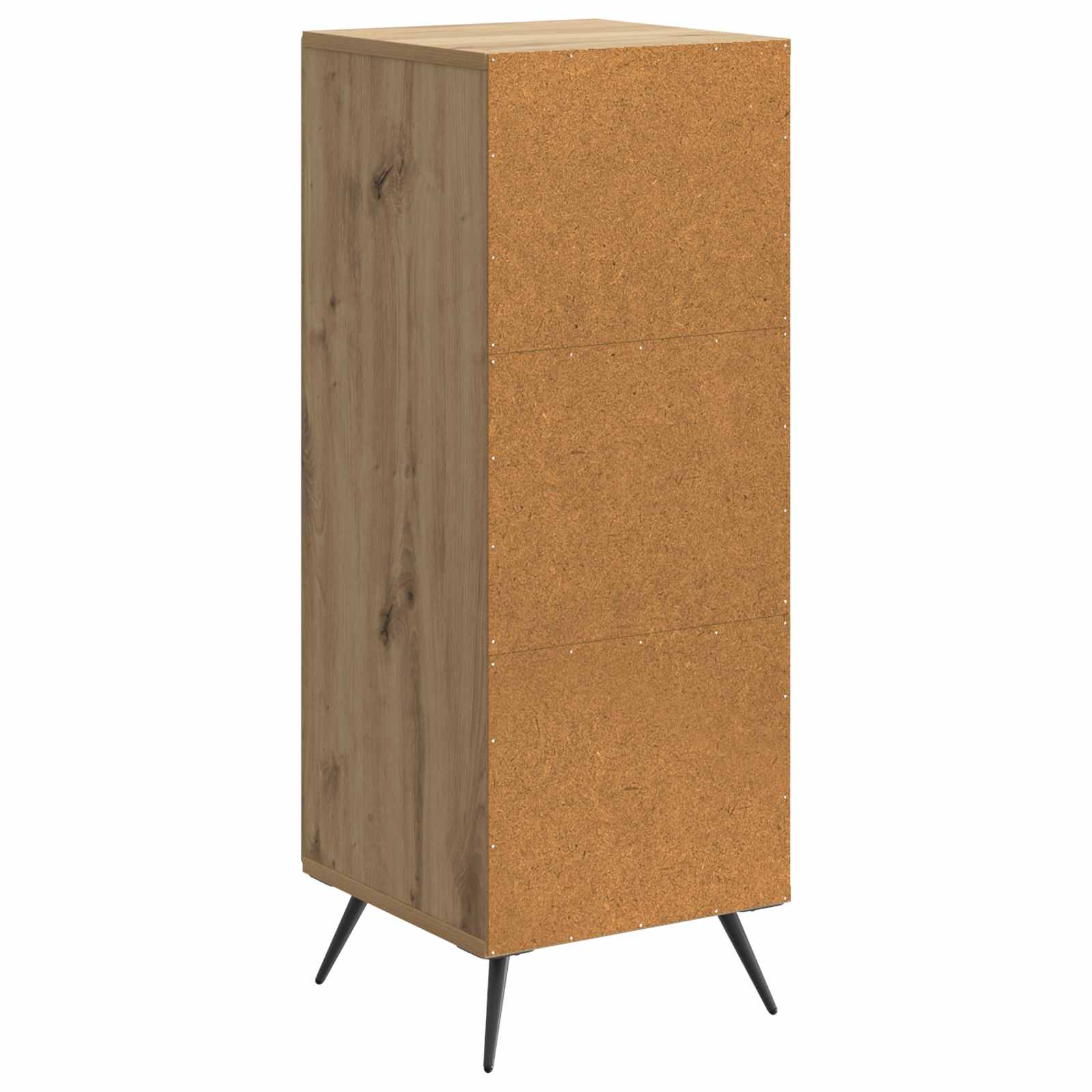 Aparador Roble Artesanal 33 x 34,5 x 90 cm Madera de Ingeniería