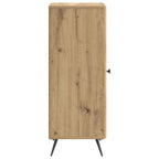Aparador Roble Artesanal 33 x 34,5 x 90 cm Madera de Ingeniería