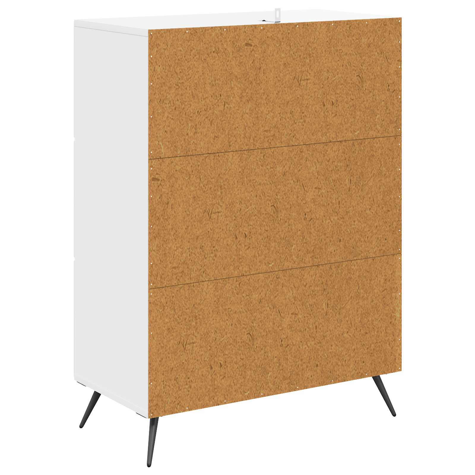 Cajonera Brillante 66 x 34,5 x 90 cm Madera de Ingeniería