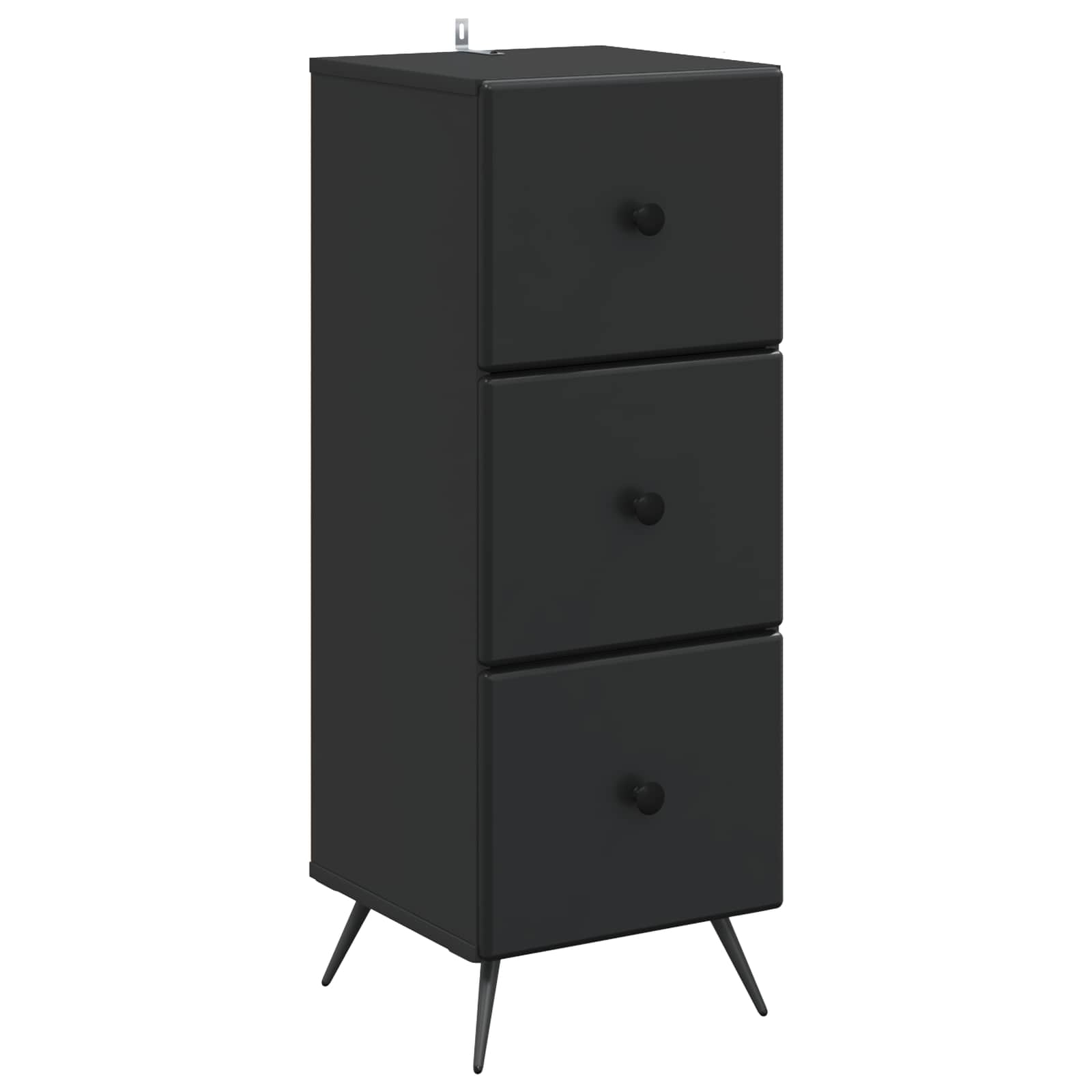 Cajonera Brillante 33 x 34,5 x 90 cm Madera de Ingeniería