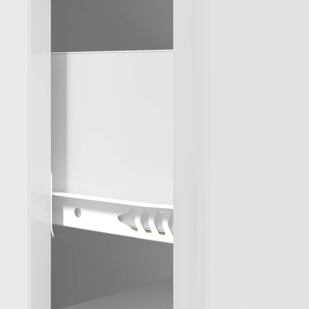 Cajonera Brillante 33 x 34,5 x 90 cm Madera de Ingeniería
