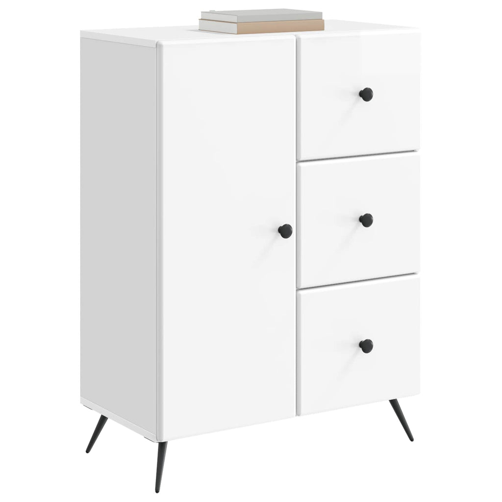 Aparador Brillante 66 x 34,5 x 90 cm Madera de Ingeniería
