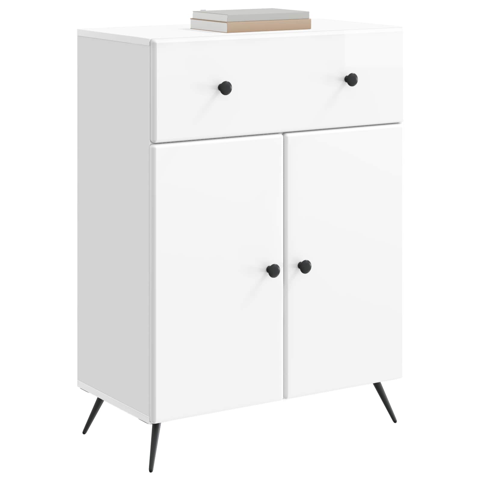 Aparador Brillante 66 x 34,5 x 90 cm Madera de Ingeniería