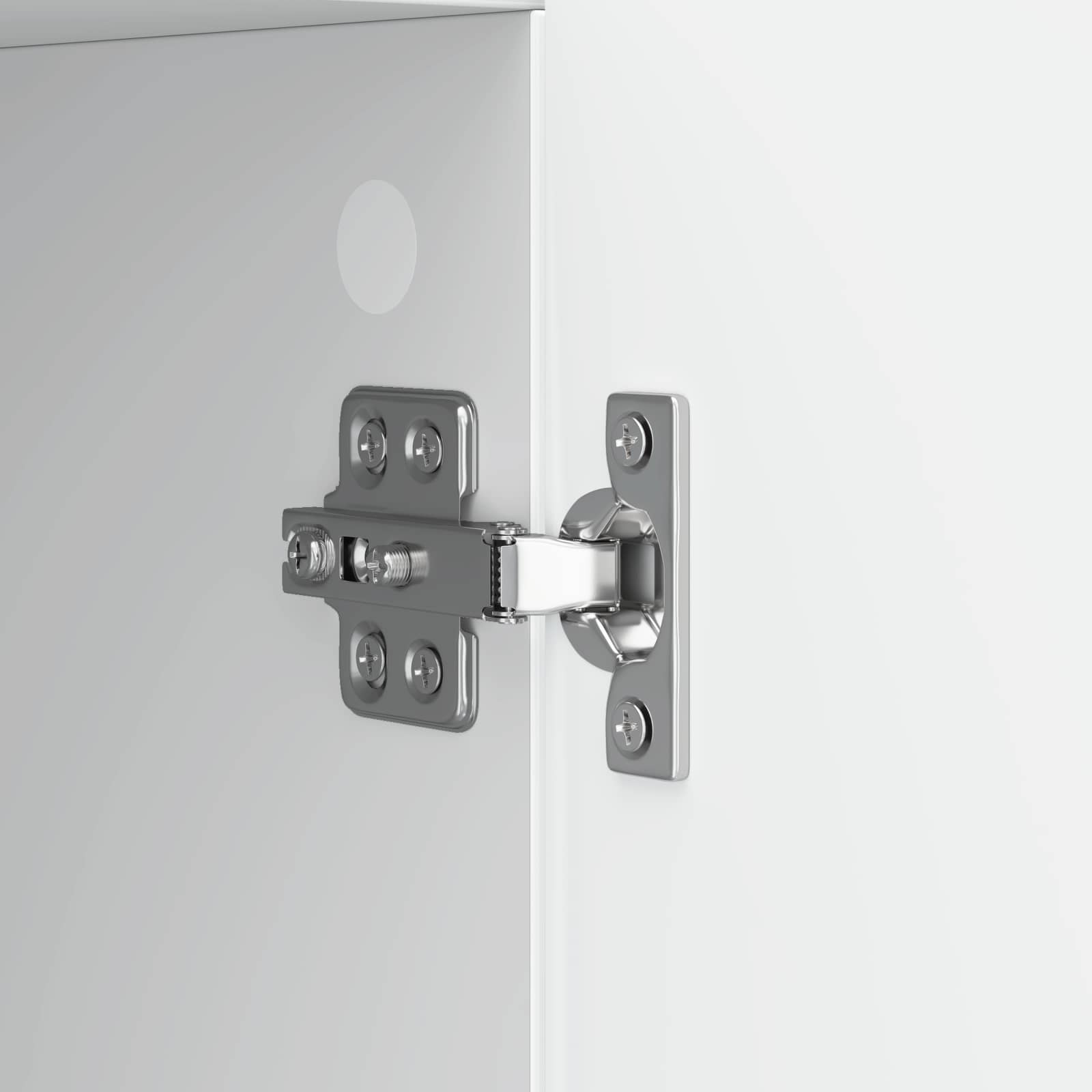 Aparador Brillante 89 x 34,5 x 80 cm Madera de Ingeniería