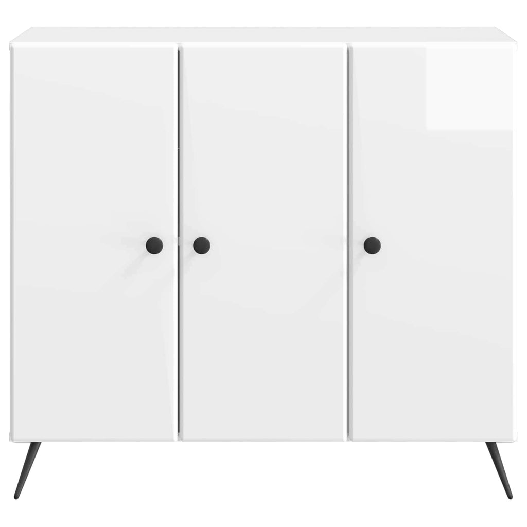 Aparador Brillante 89 x 34,5 x 80 cm Madera de Ingeniería