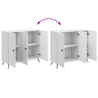 Aparador Brillante 89 x 34,5 x 80 cm Madera de Ingeniería