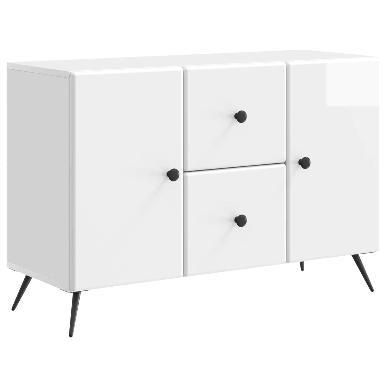 Aparador Brillante 89 x 34,5 x 60 cm Madera de Ingeniería