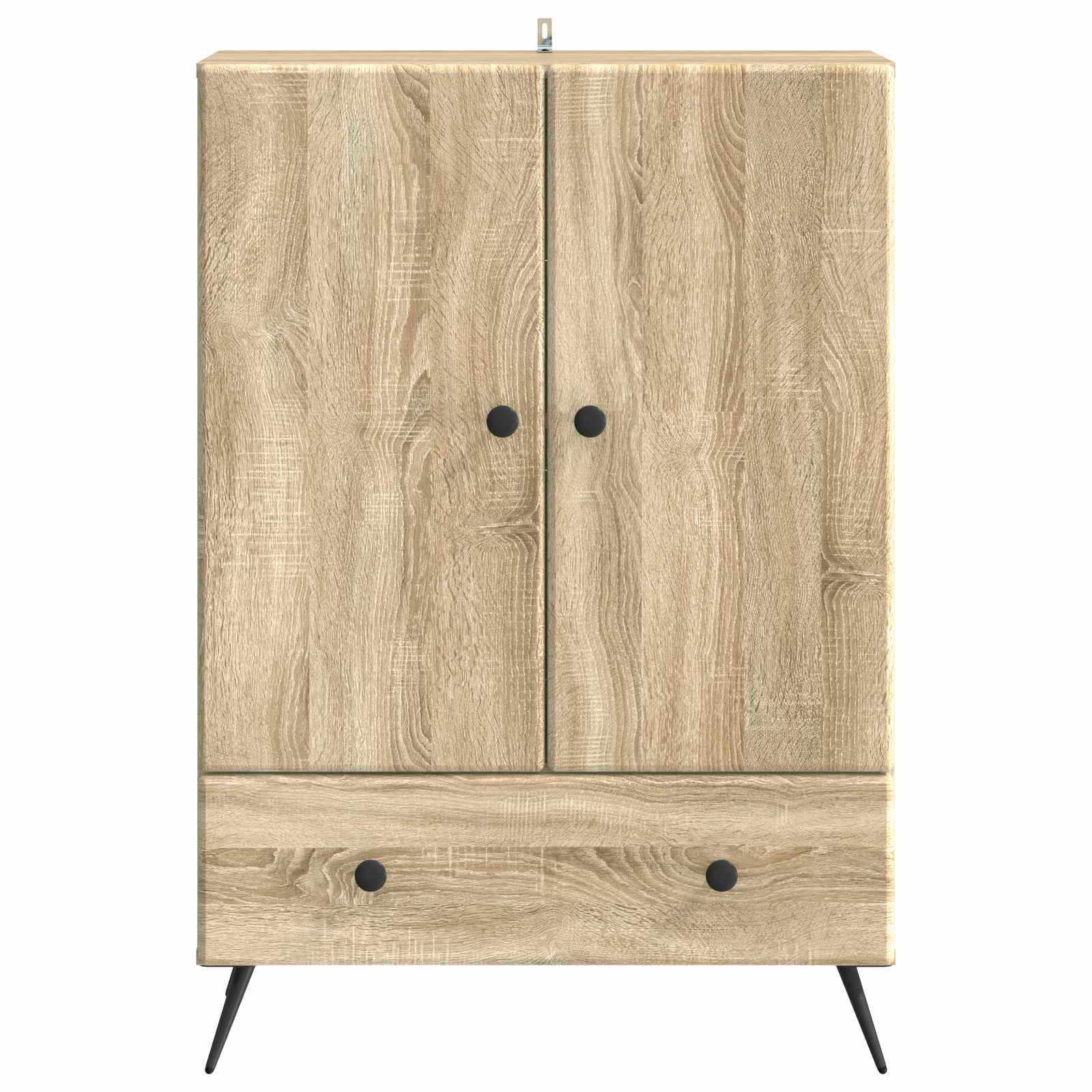 Aparador Roble Sonoma 66 x 34,5 x 95 cm Madera de Ingeniería
