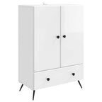 Aparador Brillante 66 x 34,5 x 95 cm Madera de Ingeniería