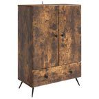 Aparador Roble Ahumado 66 x 34,5 x 95 cm Madera de Ingeniería