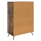 Aparador Roble Ahumado 66 x 34,5 x 95 cm Madera de Ingeniería