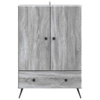 Aparador Gris Sonoma 66 x 34,5 x 95 cm Madera de Ingeniería